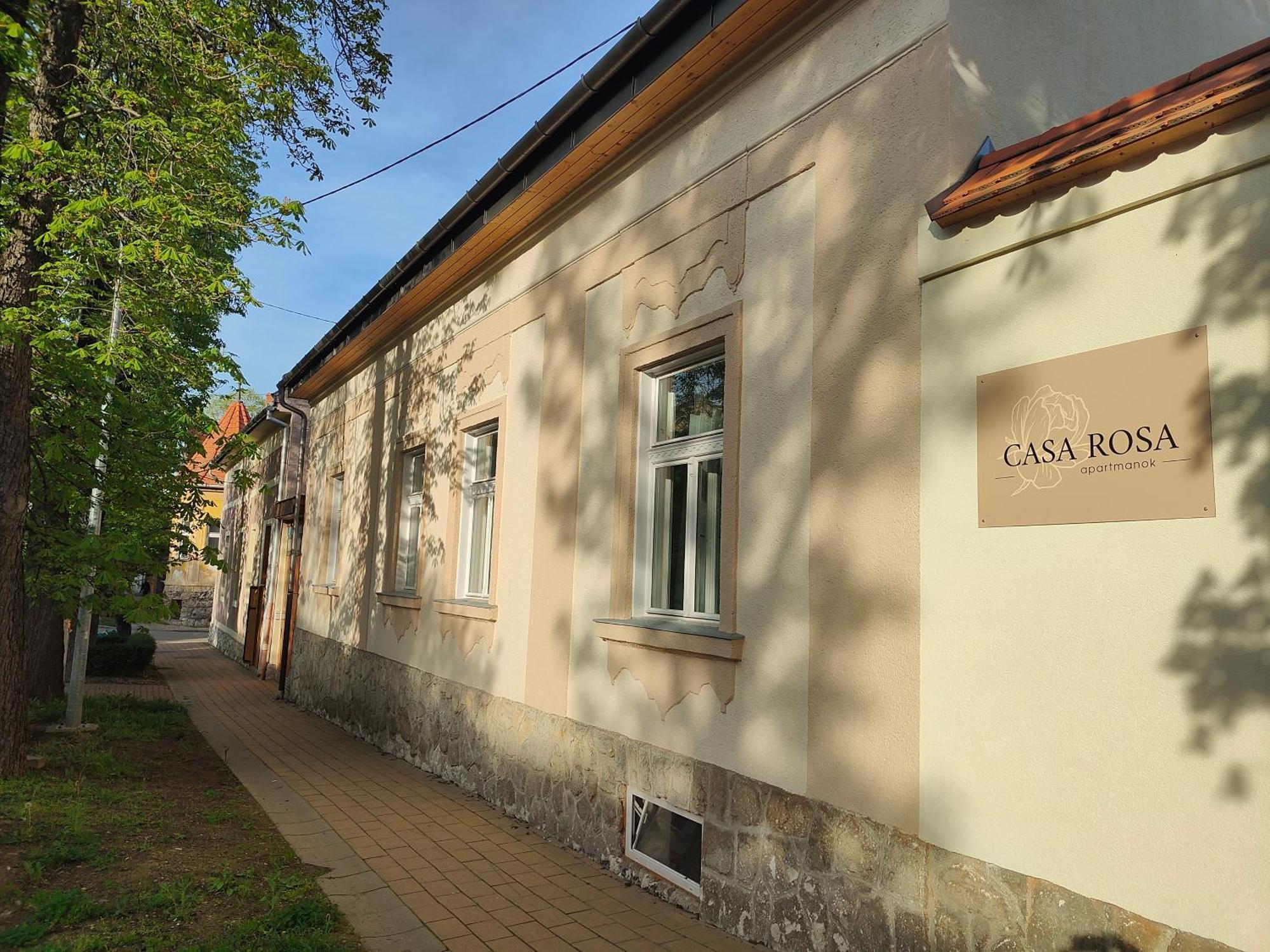 Casa Rosa Apartmanok Eger Exterior foto